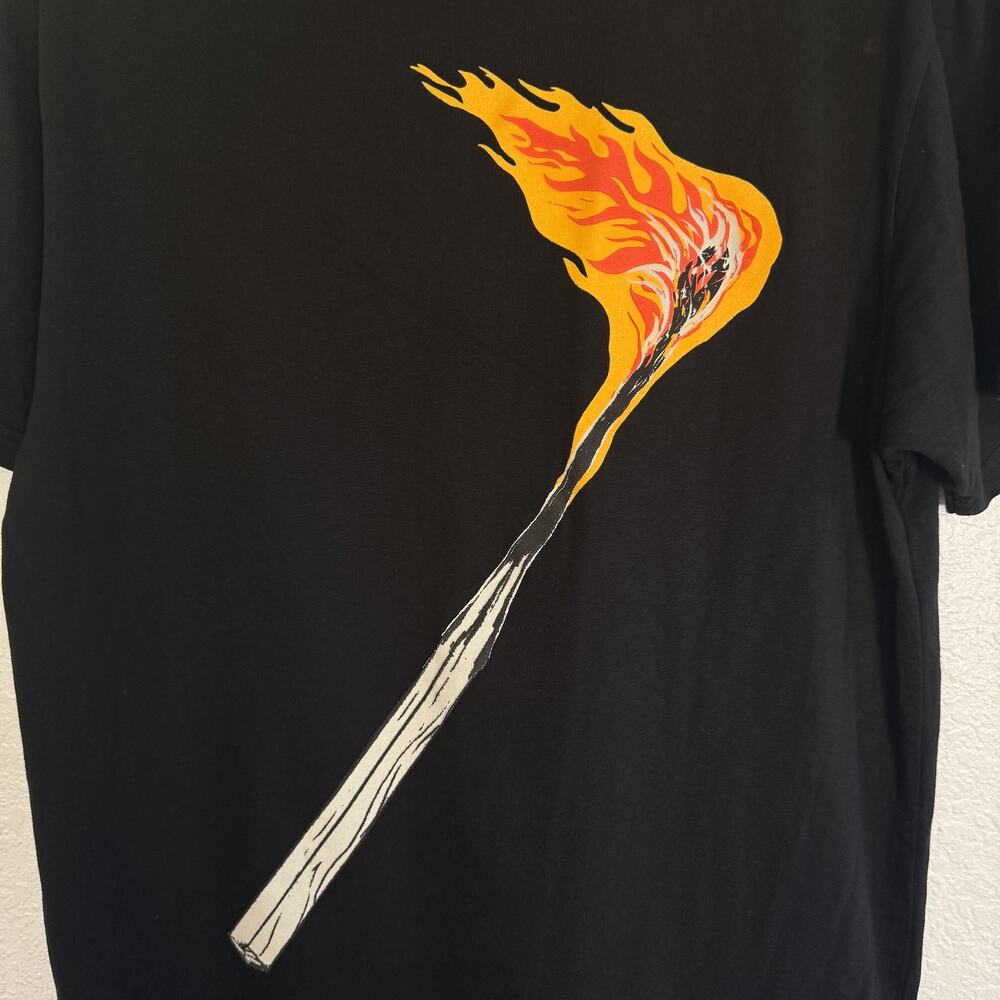 Paper Planes Shirt Mens Medium Matchbook Spark Flame Graphic Tee Tshirt Jay Z - Picture 8 of 13